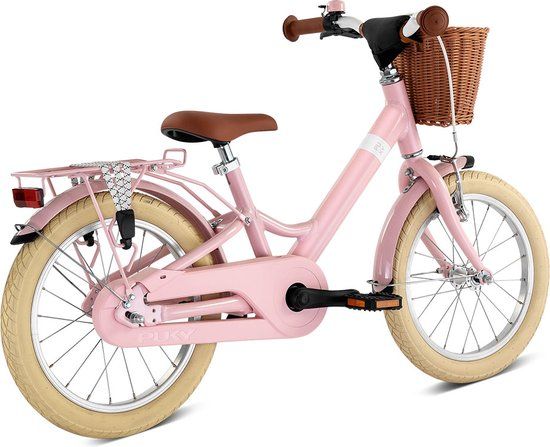 Puky Youke Kinderfiets 16 inch - Retro Roze - Unisex