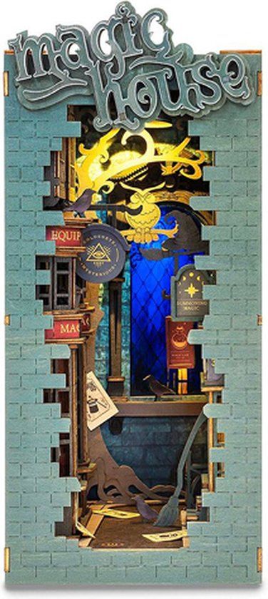 Robotime Magic House | Houten Book Nook DIY-miniatuurhuis | TGB03
