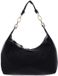 LIU JO Schoudertas Faiza ECS Hobo Bag Nero / Brass Gold zwart