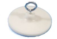 KlikA Kleefhaak wit metaal 38mm rond 50 stuks - 4 stuks