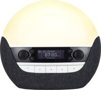 Lumie Bodyclock Luxe 750DAB - Wake-up light - DAB+/Bluetooth - Antraciet