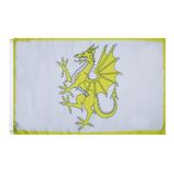 AZ FLAG Vlag Gouden draak van Wales 90x60 cm Polyester 100D