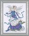 Design Works Counted Cross Stitch Kit, Katoen, Blauw, Paars, Wit, van The Yard
