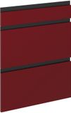 Vicco R-Line Keukenfront – 59.6 x 70.4 cm meubelfront voor de onderkast met lades Rood