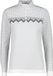 CMP Vrouwentrui, Lange mouw, Polyester, Gestipt, Bianco, Maat XXS
