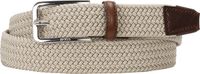 BOSS leren heren riem - licht beige
