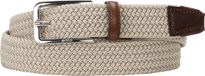 BOSS leren heren riem - licht beige