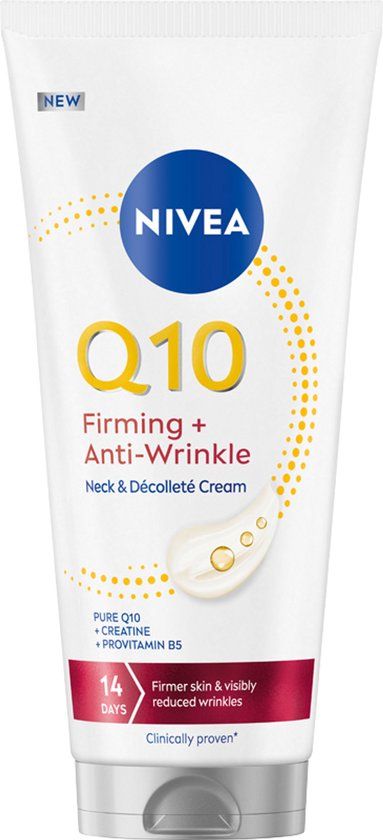 Nivea Q10 Serie - Verstevigende + Anti-Rimpel Crème voor Hals & Borst - 200ml