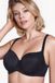 Lisca Zwarte softcup bh Evelyn met beugel F - H - Zwart - Maat - 85H