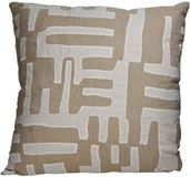 HD Collection Cushion Cotton Natural 50x50cm