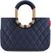 Reisenthel Loopshopper M Shopper - 12L - Frame Rhombus Midnight Gold Blauw