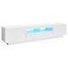 vidaXL - TV-meubel - met LED-verlichting - 180x35x40 cm - wit