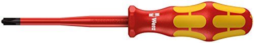 Wera 165 iSS PZ/S VDE-geïsoleerde schroevendraaier voor Plusminus-schroeven, Pozidriv/sleuf, PZ/S 2 x 100 mm, 05020134001
