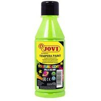 JOVI - Water-based Tempera Paint - Fluorescent Green - 250 ml