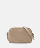 Liebeskind Berlin Farrah Hydro Suede Crossbody Tas Lichtbruin