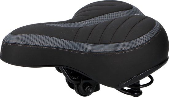 Dunlop Fietszadel - Stadsfiets - Gelzadel - Unisex - Zwart