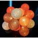GuirLED Ottoman LED lichtsnoer met 16 katoenen decoratieve bollen