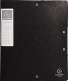 Exacompta 10x Cartobox Archiefdoos Rug 60mm - A4 - Zwart