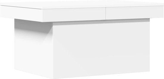 VidaXL Salontafel 100x55x40 cm bewerkt hout wit