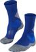 Falke 4 Grip Stabilizing Sportsokken - Maat 37/38 - Unisex - Blauw/Grijs/Rood