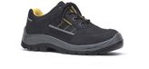 Rouchette Trainers Boston Zwart/Geel Leer Rubber Maat 41 Mannen