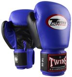 Twins Special BGVL 3 Bokshandschoenen - Echt Leer - Blauw/Zwart - 16 oz