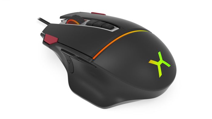 Krux Fuze Pro - Zwart - 12000 DPI - Gaming Muis