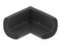 DeLOCK 18396 Protection d'angle Noir