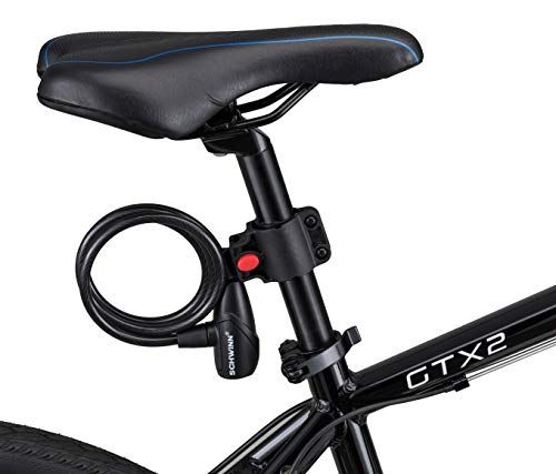 Schwinn Lock4x8 fietsslot - Zwart - 4 voet x 8 mm - 0038675196247