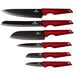 Berlinger Haus set de 6 couteaux Burgundy BH2589