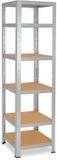 Shelfplaza HOME metalen stellingkast - 230x60x60 cm - verzinkt - 6 planken