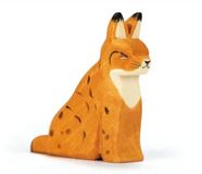 Ostheimer Houten Speelfiguur Lynx Zittend