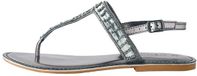 Next - Dames - Forever Comfort® slippers met versieringen op de tenenband - Metallic