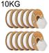 PLA filament mat - filament pour imprimante 3D 1,75 mm - impression FDM - bobine sans enchevêtrement - bobine de 10 kg - Blanc