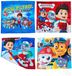 Kids Paw Patrol Magische Handdoekjes – Display 36 stuks Assorti – 30 x 30 cm