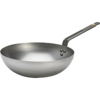 De Buyer Wokpan Mineral B - Ø 28CM - Plaatstaal - Geschikt voor inductie
