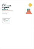 Year 7 Advanced Algebra Workbook: Challenging Practice with Worked Answers