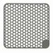 Waterval Gootsteenmat - Siliconen - Gunmetal Grey - 37 x 37 cm - Vierkant