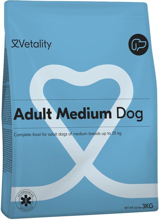 Vetality Hondenbrokken Adult Medium - 3 kg