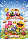 Mein Blumen Malbuch