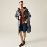 Regatta Unisex Veste de change imperméable - Gris - Polyester - XS/S