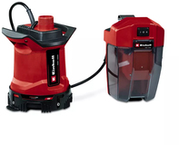 Einhell GE-DP 18/25 LL Li Solo Accu Vuilwaterpomp - Power X-Change - 18V - 7000 l/u