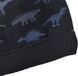 Vertbaudet Babyset voor jongens muts + snood + wanten/handschoenen « Dinos »