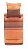 Bassetti Beddengoedgarnituur Roccaraso R1 katoen Mako-satijn rood 2-delig 135x200cm 80x80cm ritssluiting