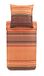 Bassetti Beddengoedgarnituur Roccaraso R1 katoen Mako-satijn rood 2-delig 135x200cm 80x80cm ritssluiting