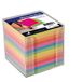 Kangaro Memokubus + inhoud 90x90mm 700v assorti kleuren - 12 stuks