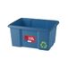 SUNDIS, opbergbox 15L, L38xB.29xH19.5cm, stapelbaar, blauw