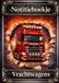 Bol Cahier, Camions, 50 pages, Journal de bord, Rouge, Couverture souple