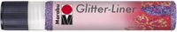 Merkloos Marabu Glitter liner 25 ML - Lavendel