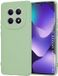 Techsuit Hoesje geschikt voor Xiaomi Redmi Note 15 4G/5G / Xiaomi Poco M8 - Soft Flex Silicone Back Cover - Mint Green